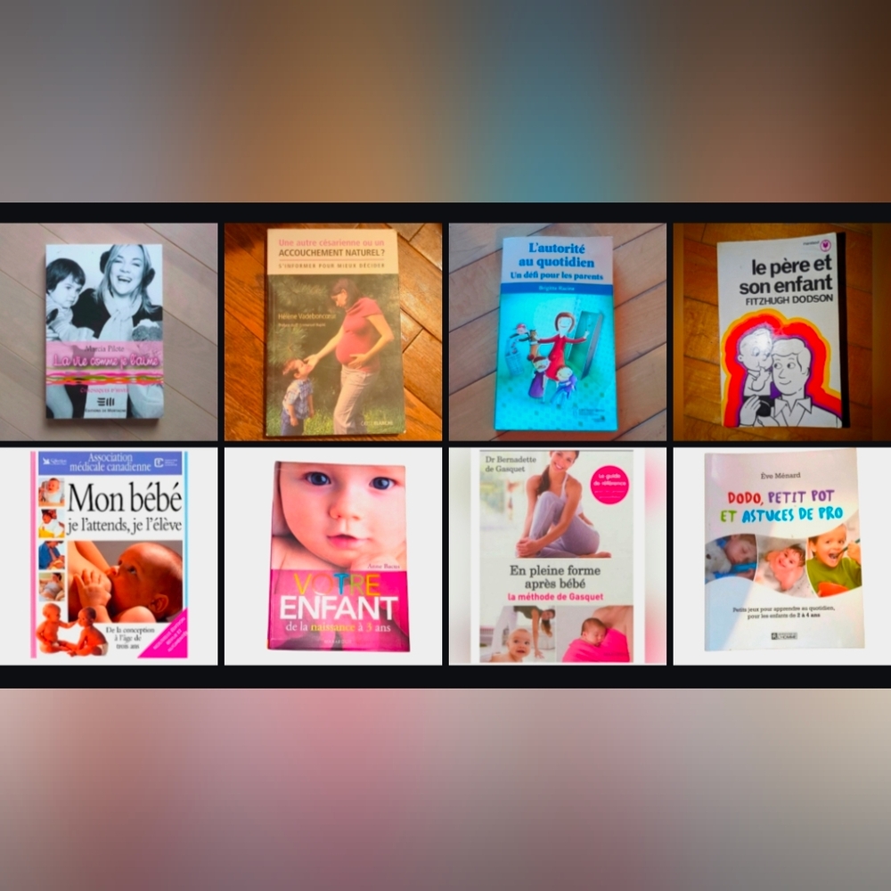 Set of Parenting Books French